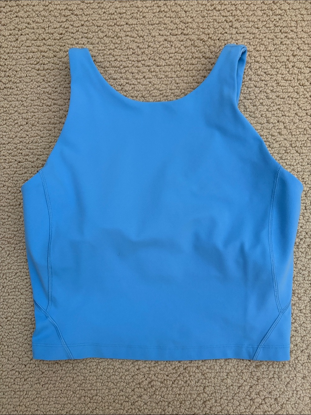 Lululemon Align High-Neck Crop Tank Top in Poolside